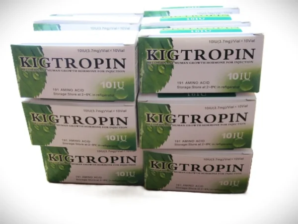 kigtropin 100iu box front-Official Packaging